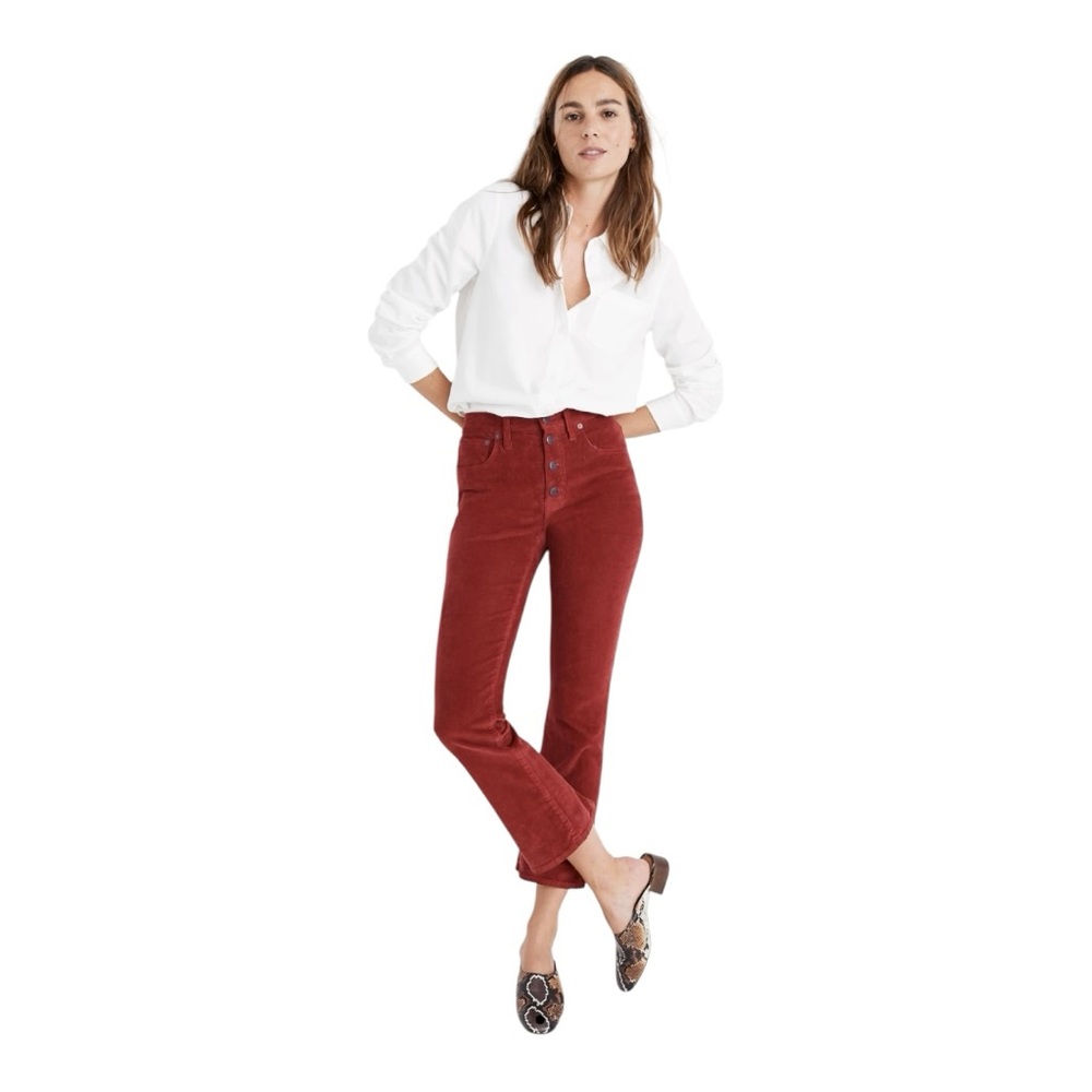 Madewell Corduroy Cali Demi-Boot M0602 - Sz 26
